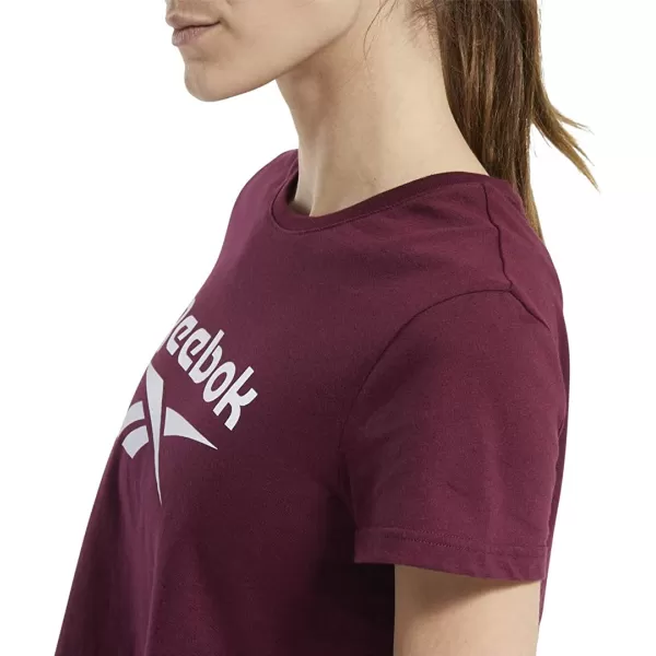 imageReebok Mens Big Logo TeeMaroon