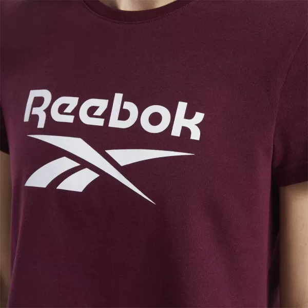 imageReebok Mens Big Logo TeeMaroon