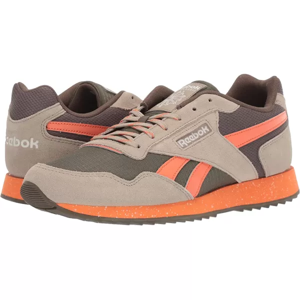 imageReebok Mens Classic Harman Run SneakerArmy GreenFieora