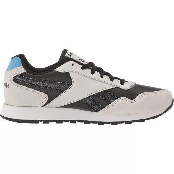 imageReebok Mens Classic Harman Run SneakerBlackArmy GreenWhite