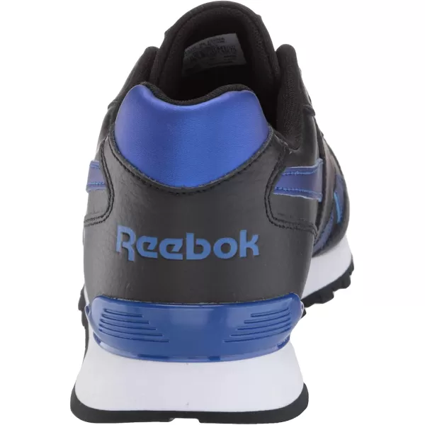 imageReebok Mens Classic Harman Run SneakerBlackCobaltWhite