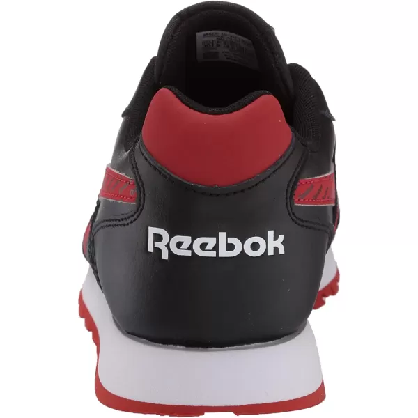 imageReebok Mens Classic Harman Run SneakerBlackLegacy RedWhite