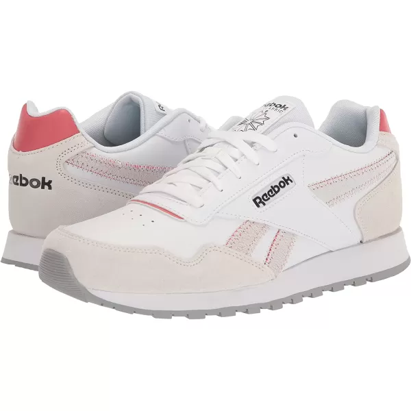 imageReebok Mens Classic Harman Run SneakerBlackPure GreyEssential Blue
