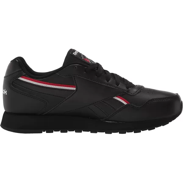 imageReebok Mens Classic Harman Run SneakerBlackVector RedWhite