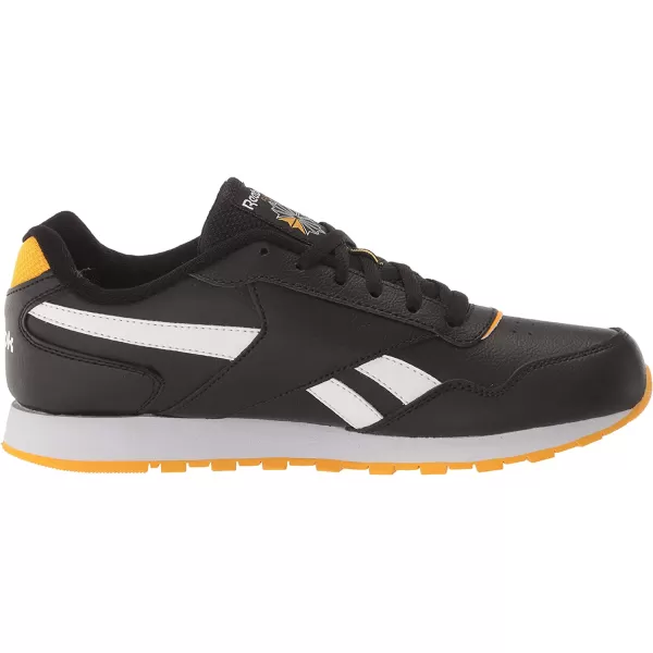 imageReebok Mens Classic Harman Run SneakerBlackWhiteCollegiate Gold