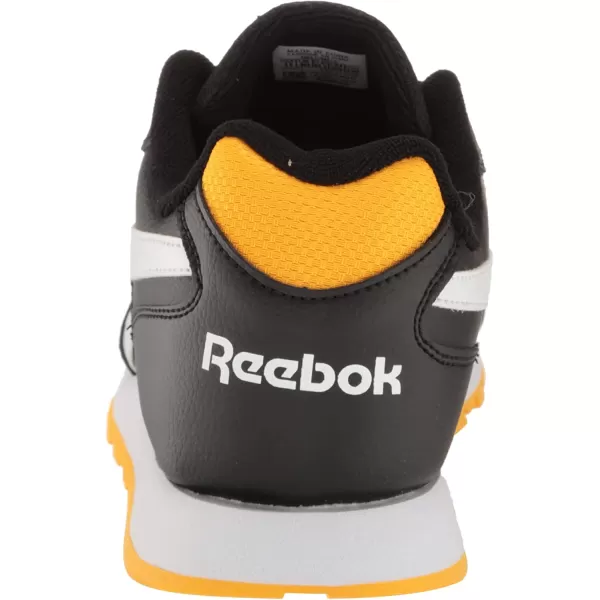 imageReebok Mens Classic Harman Run SneakerBlackWhiteCollegiate Gold