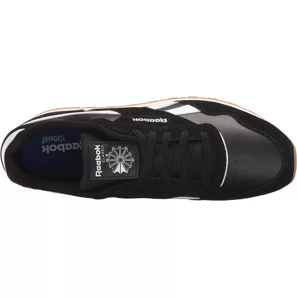 imageReebok Mens Classic Harman Run SneakerBlackWhiteGum