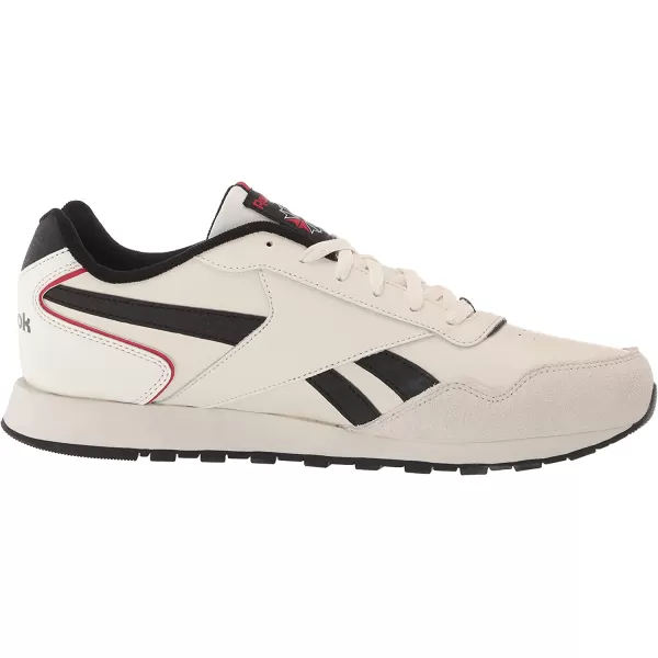 imageReebok Mens Classic Harman Run SneakerChalkBlackVector Red