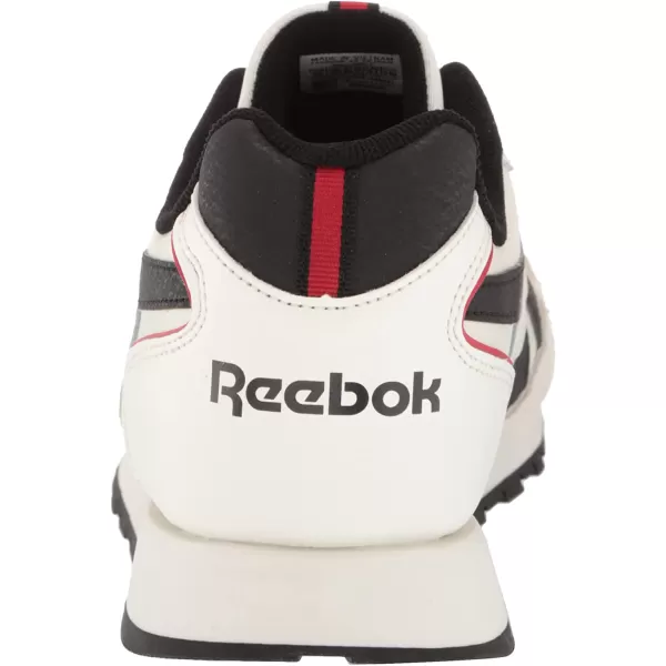 imageReebok Mens Classic Harman Run SneakerChalkBlackVector Red