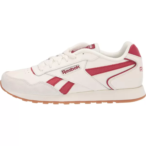 imageReebok Mens Classic Harman Run SneakerChalkFlash Red