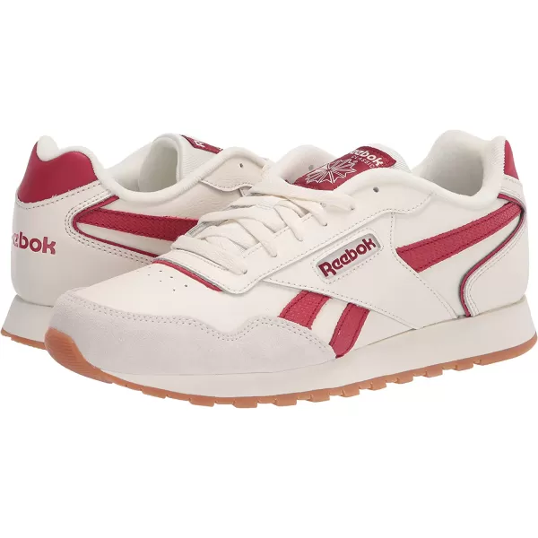 imageReebok Mens Classic Harman Run SneakerChalkFlash Red