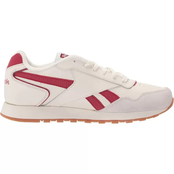 imageReebok Mens Classic Harman Run SneakerChalkFlash Red