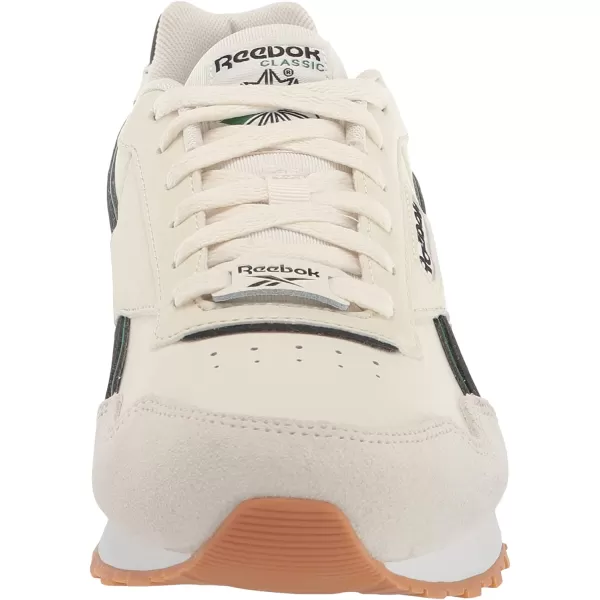 imageReebok Mens Classic Harman Run SneakerChalkGlen GreenBlack