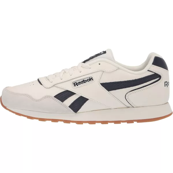 imageReebok Mens Classic Harman Run SneakerChalkVector NavyGum