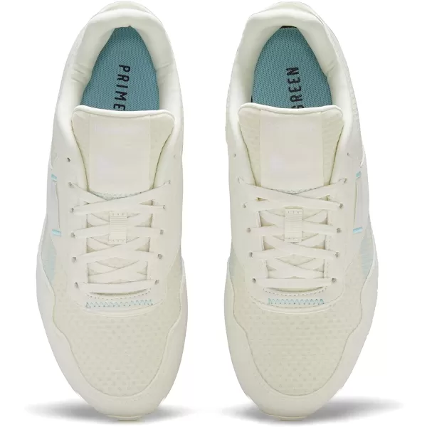 imageReebok Mens Classic Harman Run SneakerClassic WhiteCrystal BlueChalk