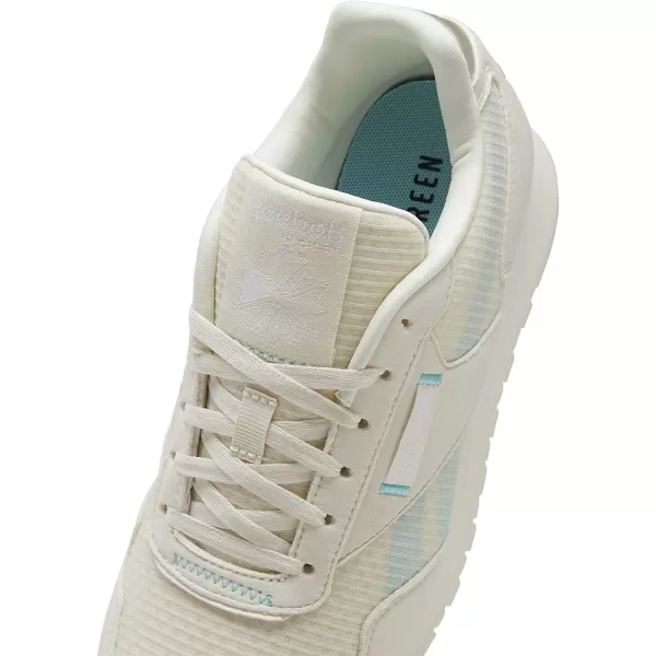 imageReebok Mens Classic Harman Run SneakerClassic WhiteCrystal BlueChalk