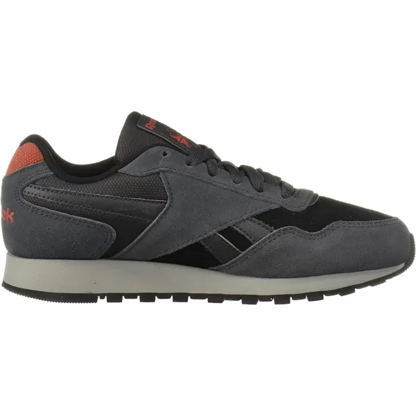 imageReebok Mens Classic Harman Run SneakerCold GreyBlackRedGrey