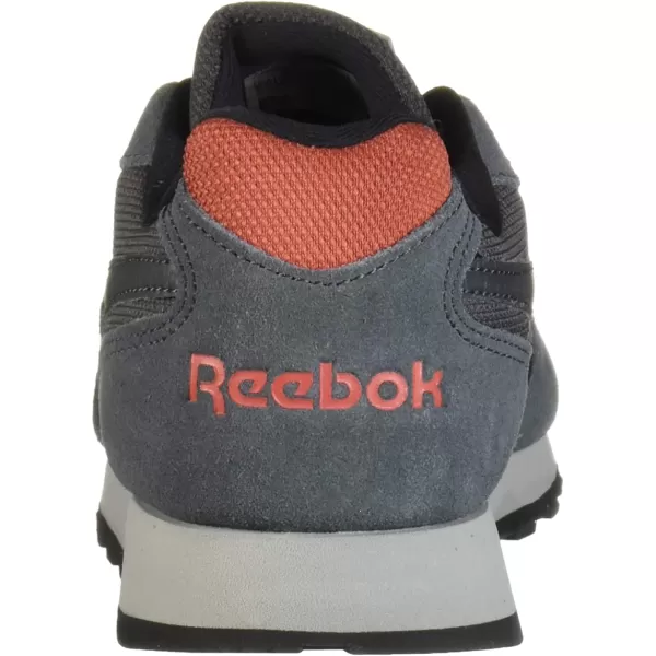 imageReebok Mens Classic Harman Run SneakerCold GreyBlackRedGrey