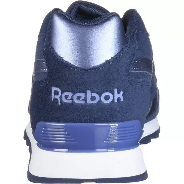 imageReebok Mens Classic Harman Run SneakerHeritage NavyWashWhite