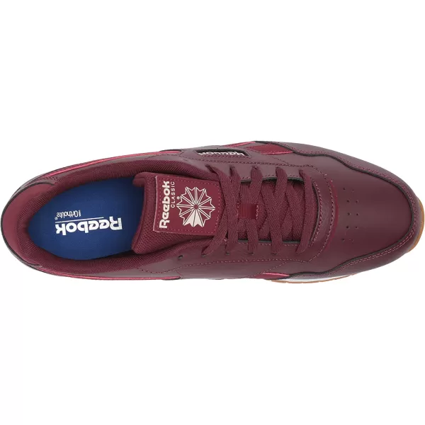 imageReebok Mens Classic Harman Run SneakerLux MaroonAlabasterEggplant