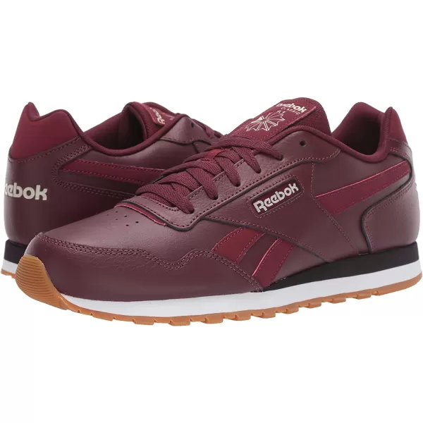 imageReebok Mens Classic Harman Run SneakerLux MaroonAlabasterEggplant