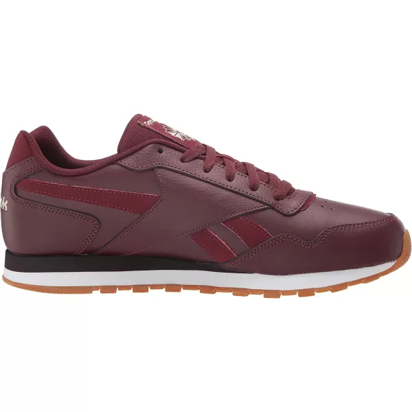 imageReebok Mens Classic Harman Run SneakerLux MaroonAlabasterEggplant