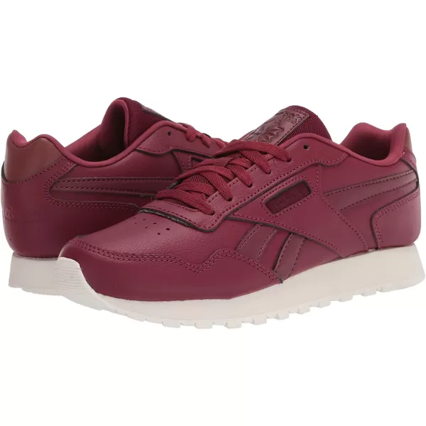 imageReebok Mens Classic Harman Run SneakerMerlotMaroonChalk