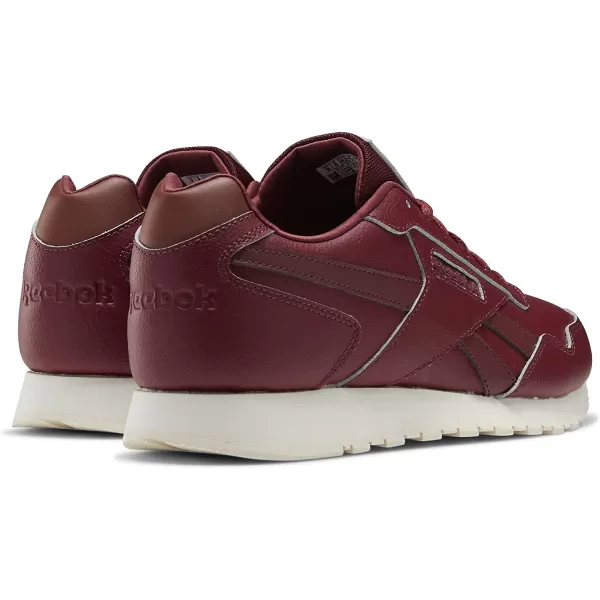 imageReebok Mens Classic Harman Run SneakerMerlotMaroonChalk