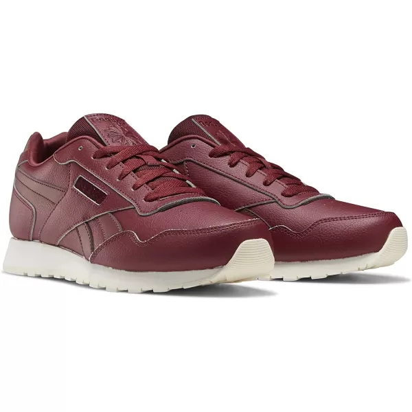 imageReebok Mens Classic Harman Run SneakerMerlotMaroonChalk