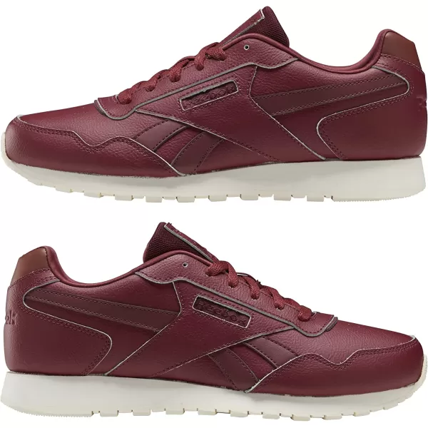 imageReebok Mens Classic Harman Run SneakerMerlotMaroonChalk