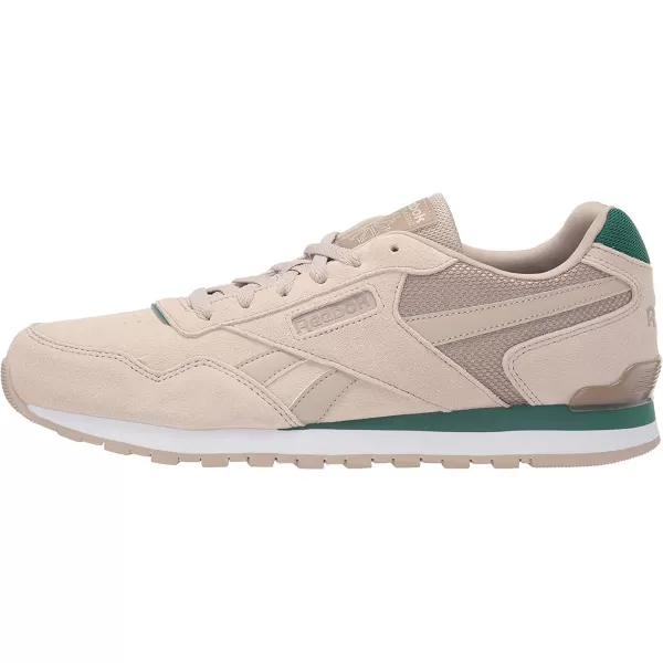 imageReebok Mens Classic Harman Run SneakerSandClover Green