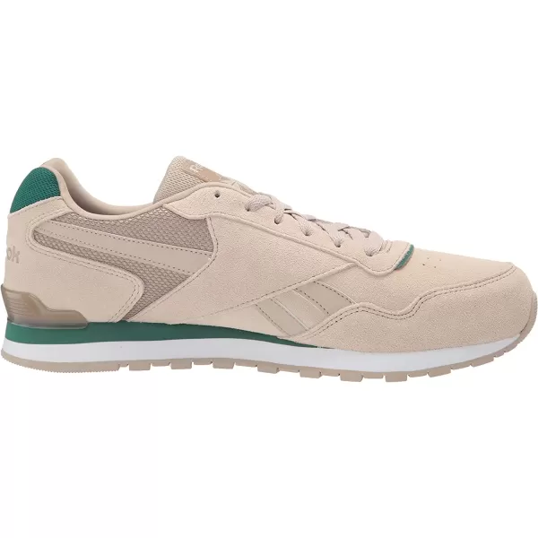 imageReebok Mens Classic Harman Run SneakerSandClover Green