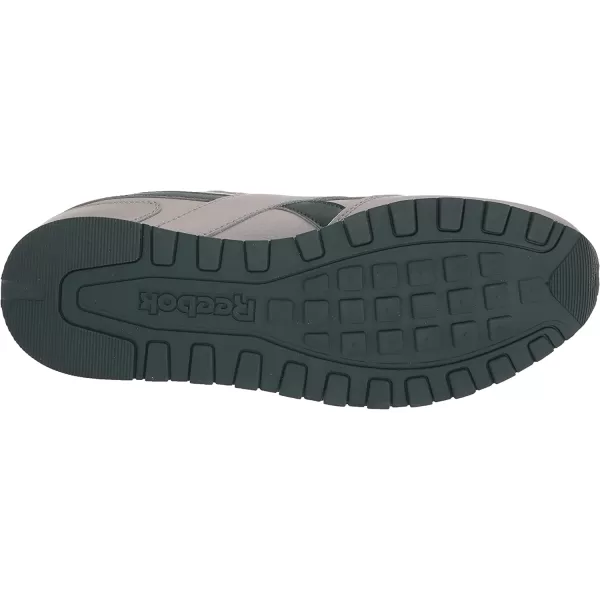 imageReebok Mens Classic Harman Run SneakerSolid GreyWhiteForest Green