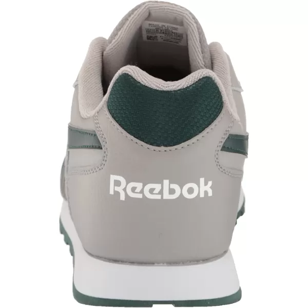 imageReebok Mens Classic Harman Run SneakerSolid GreyWhiteForest Green