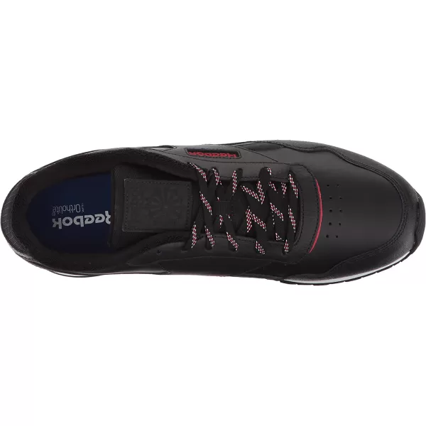 imageReebok Mens Classic Harman Run SneakerUsblackPrimal RedWhite