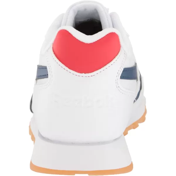 imageReebok Mens Classic Harman Run SneakerWhiteBatik BlueDynamic Red