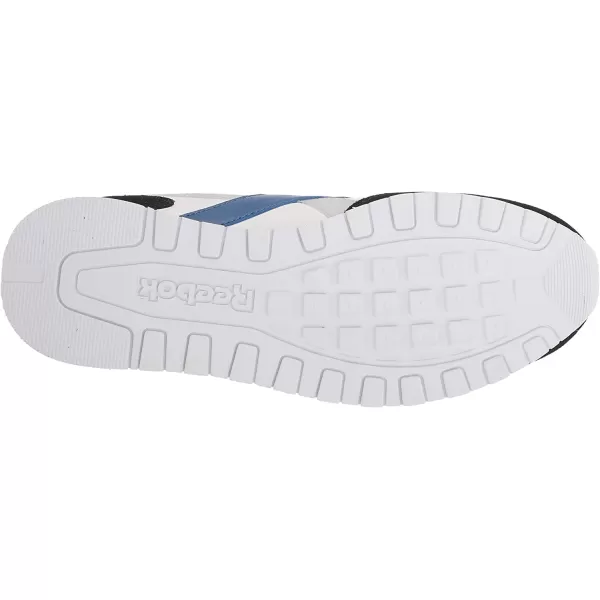 imageReebok Mens Classic Harman Run SneakerWhiteBlackVector Blue