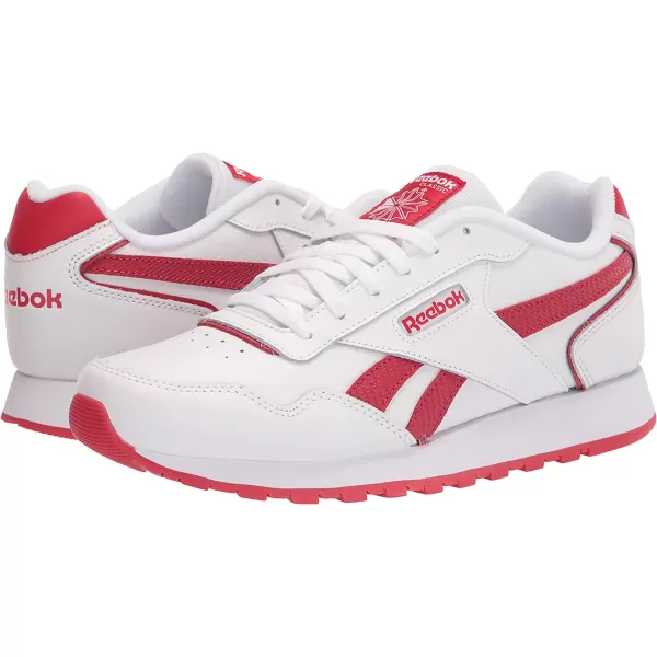 imageReebok Mens Classic Harman Run SneakerWhiteDynamic Red