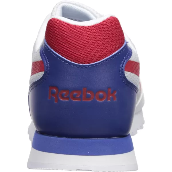 imageReebok Mens Classic Harman Run SneakerWhiteExcellent RedDark Royal