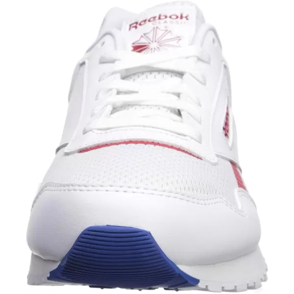 imageReebok Mens Classic Harman Run SneakerWhiteExcellent RedDark Royal
