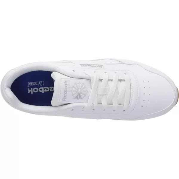 imageReebok Mens Classic Harman Run SneakerWhiteGum