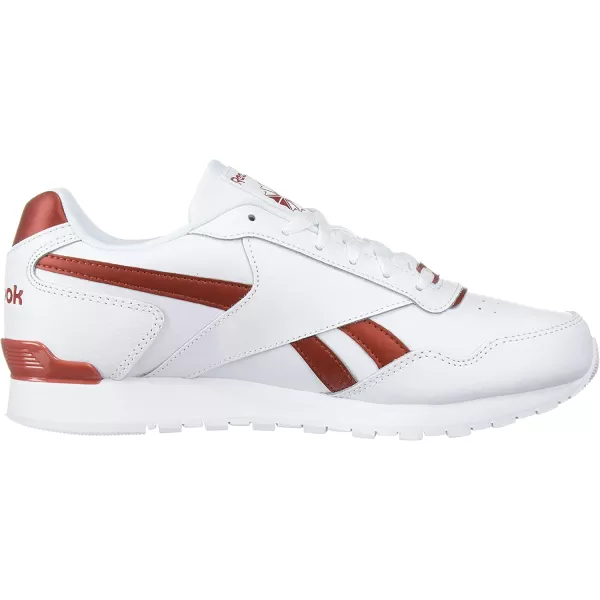 imageReebok Mens Classic Harman Run SneakerWhiteMason Red