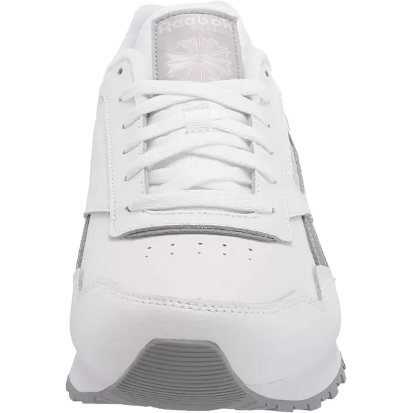 imageReebok Mens Classic Harman Run SneakerWhitePure Grey