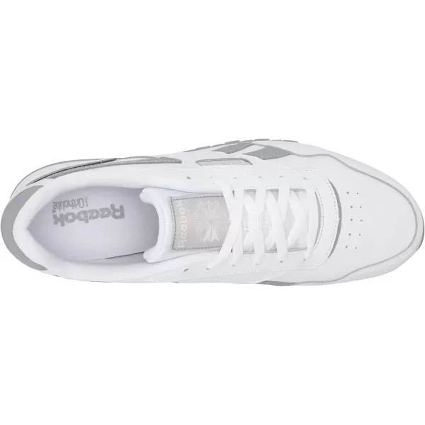 imageReebok Mens Classic Harman Run SneakerWhitePure Grey