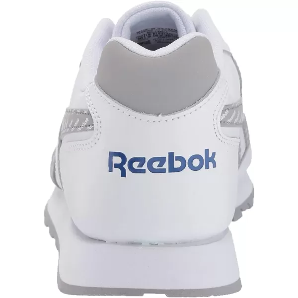 imageReebok Mens Classic Harman Run SneakerWhitePure GreyHumble Blue