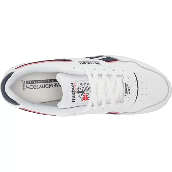 imageReebok Mens Classic Harman Run SneakerWhiteVector NavyVector Red 1