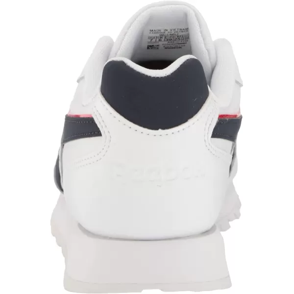 imageReebok Mens Classic Harman Run SneakerWhiteVector NavyVector Red 1