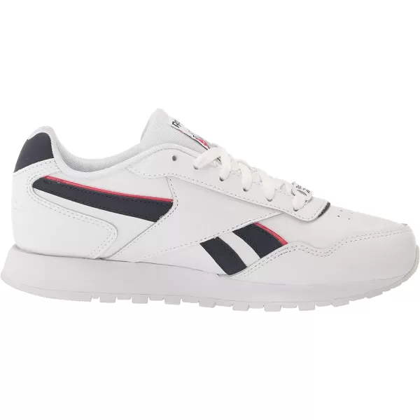 imageReebok Mens Classic Harman Run SneakerWhiteVector NavyVector Red 1