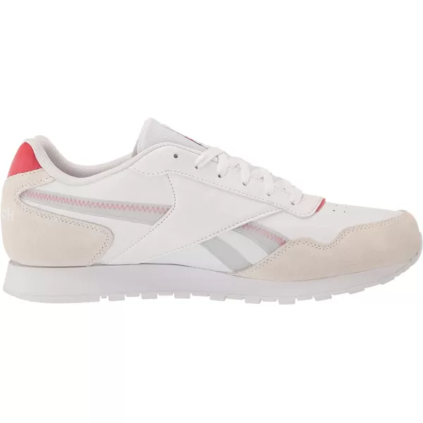 imageReebok Mens Classic Harman Run SneakerWhiteVector RedCold Grey