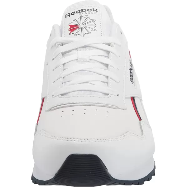 imageReebok Mens Classic Harman Run SneakerWhiteVector RedVector Navy